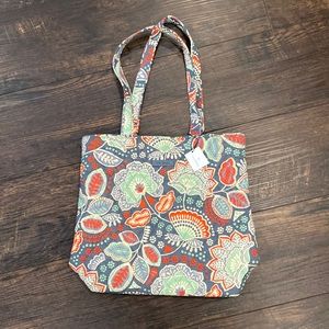 Vera Bradley tote new with tags Nomatic floral pattern